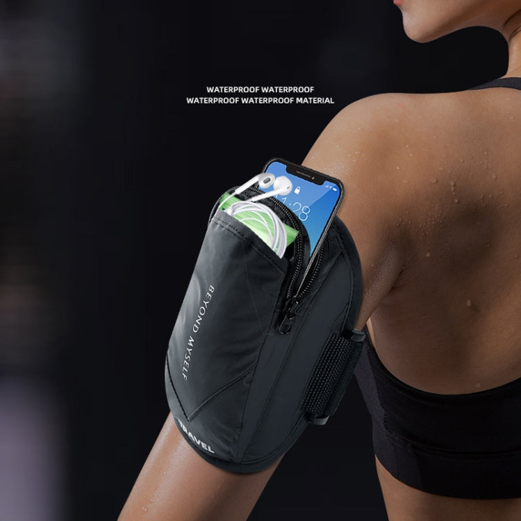 ETRAVEL SBB03 Outdoor Running Mobile Phone Wrist Arm Bag(Reflective Silver Gray) - Other by ETRAVEL | Online Shopping South Africa | PMC TechLife | Buy Now Pay Later Mobicred