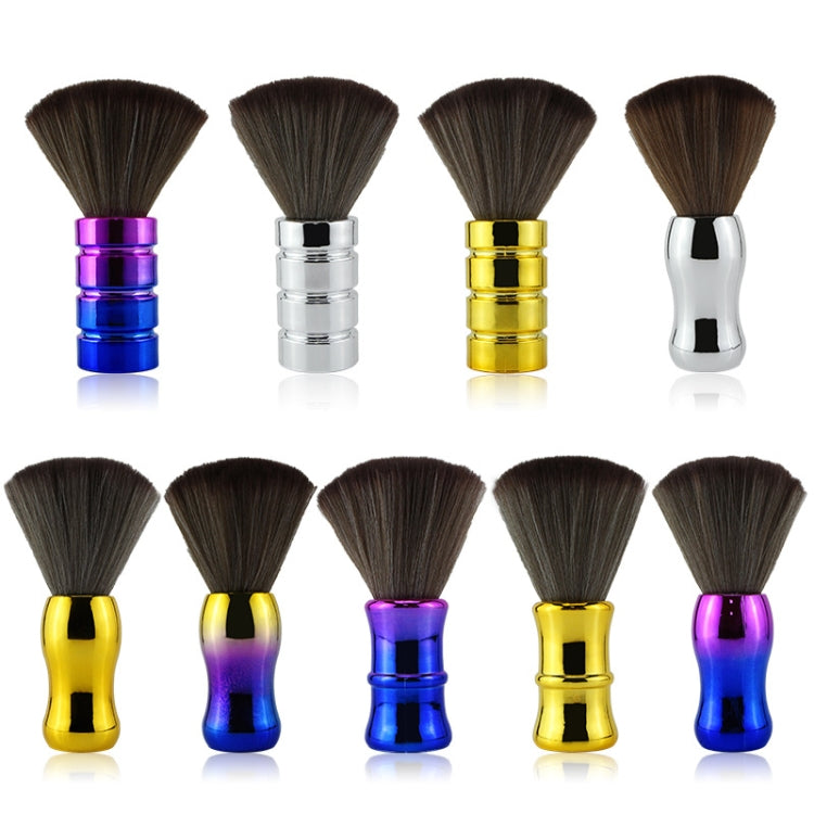 Electroplating Broken Hair Brush Haircut Neck Cleaning Brush(Four-section Gold) - free shipping - PMC TechLife - Order now!