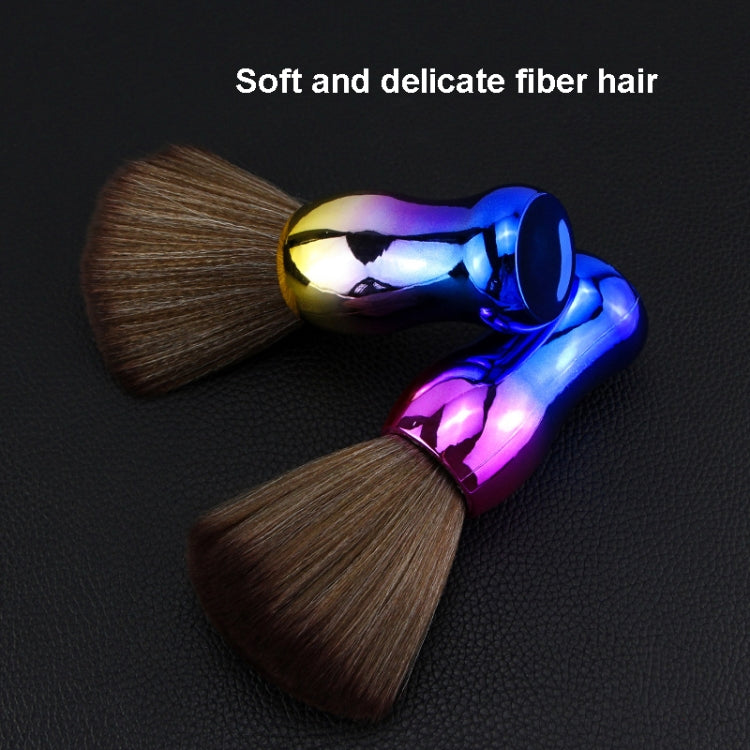Electroplating Broken Hair Brush Haircut Neck Cleaning Brush(Four-section Silver) - free shipping - PMC TechLife - Order now!