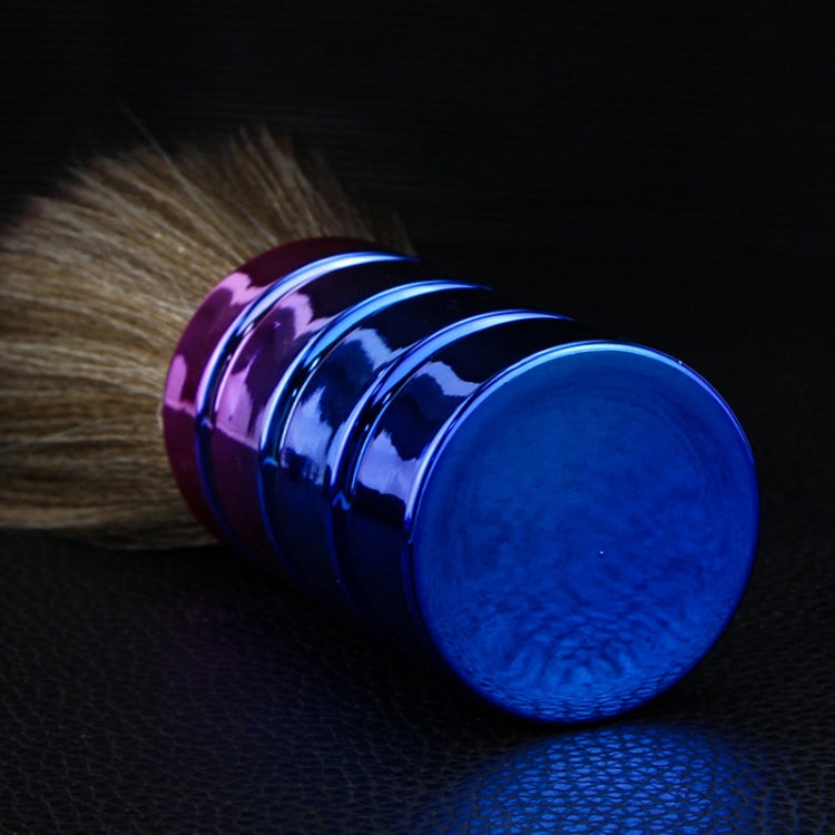 Electroplating Broken Hair Brush Haircut Neck Cleaning Brush(Two-section Purple) - free shipping - PMC TechLife - Order now!