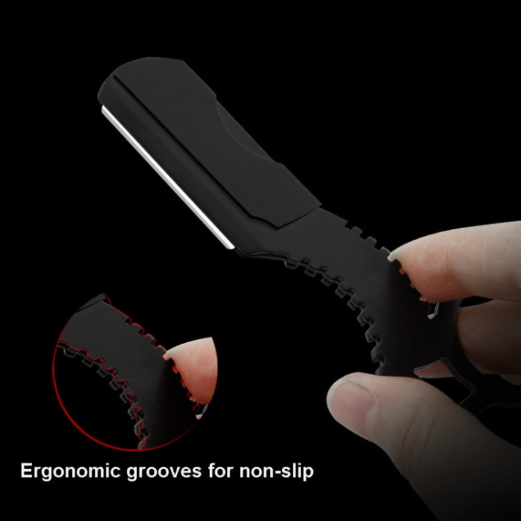 Manual Men Stainless Steel Ring Razor Without Blade(Gold) - Manual Razor by PMC TechLife | Online Shopping South Africa | PMC TechLife | Buy Now Pay Later Mobicred