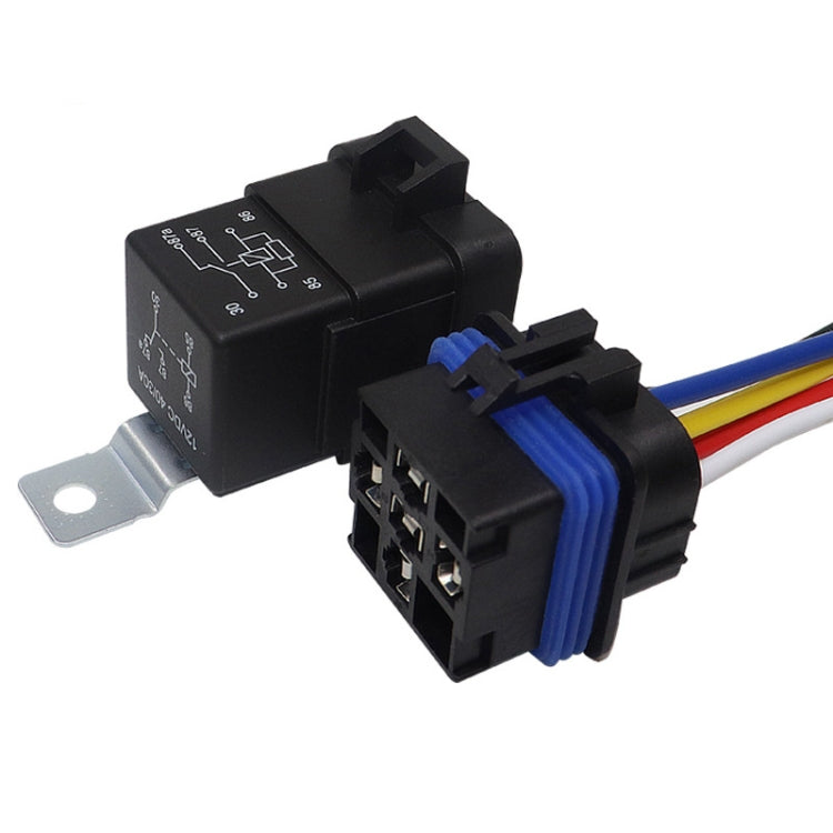 1040 5 Pin Waterproof Integrated Automotive Relay With Bracket, Rated voltage: 24V - Relays by PMC TechLife | Online Shopping South Africa | PMC TechLife | Buy Now Pay Later Mobicred