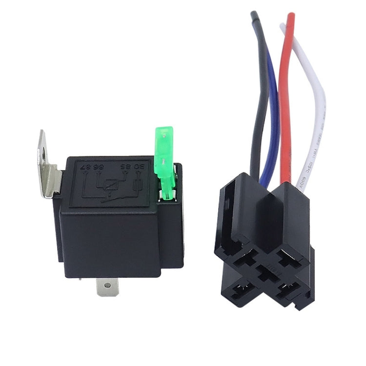 5 Sets JD2912 4 Pin Car Relay With Fuse, Rated voltage: 12V - Relays by PMC TechLife | Online Shopping South Africa | PMC TechLife | Buy Now Pay Later Mobicred