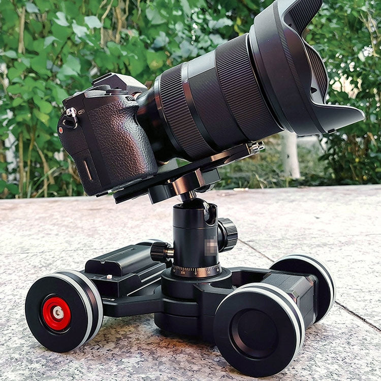 Tank 2 Electric Slide Rail Rolling Dolly Car Without Battery(Black) - Camera Dolly by PMC TechLife | Online Shopping South Africa | PMC TechLife | Buy Now Pay Later Mobicred