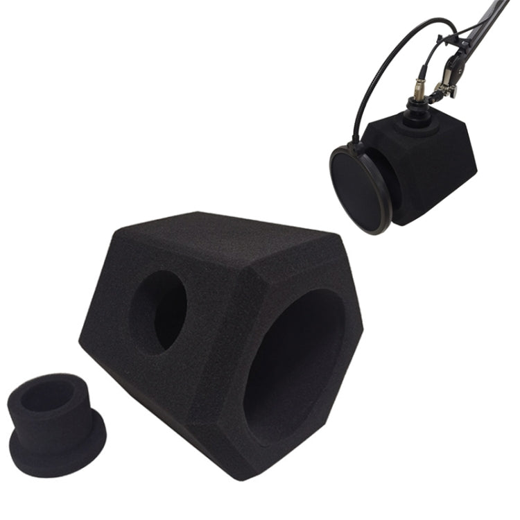 TEYUN Small Microphone Recording Noise Reduction Soundproof Cover - Windshield by TEYUN | Online Shopping South Africa | PMC TechLife | Buy Now Pay Later Mobicred