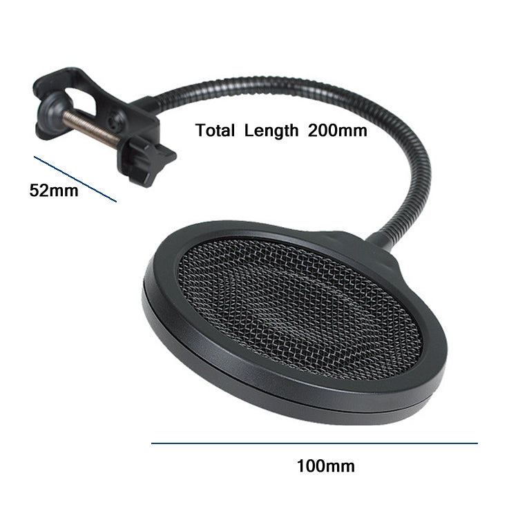 TEYUN PS-3 Microphone Live Recording Noise Reduction Blowout Cover(Black) - free shipping - PMC TechLife - Order now!
