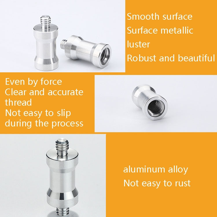 10 PCS Screw Adapter 1/4 Male to 1/4 Male Screw - free shipping - PMC TechLife - Order now!