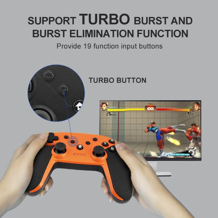 HS-SW520 3 In 1 Gamepad For Switch / PC / Android(Yellow) - Gamepads by PMc TechLife | Online Shopping South Africa | PMc TechLife | Buy Now Pay Later Mobicred