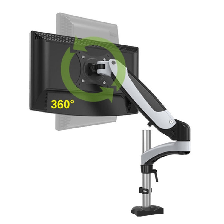 Gibbon Mounts Desktop Lifting Rotating Computer Monitor Stand, Specification Lock Hole Black GM112G - free shipping - PMC Jewellery - Order now!