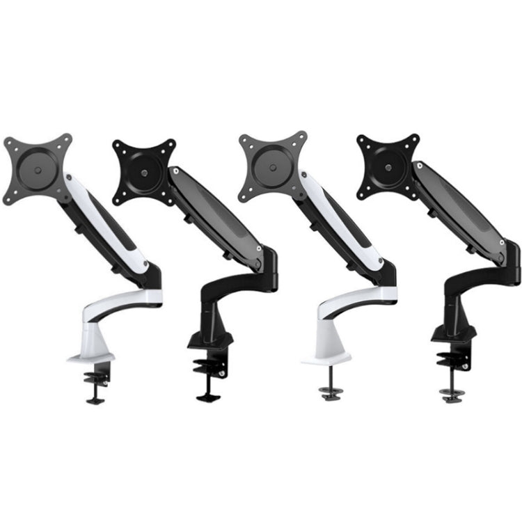 Gibbon Mounts Multifunctional Telescopic Rotating Lifting Monitor Stand, Color: GM112FG Perforation Black - free shipping - PMC Jewellery - Order now!