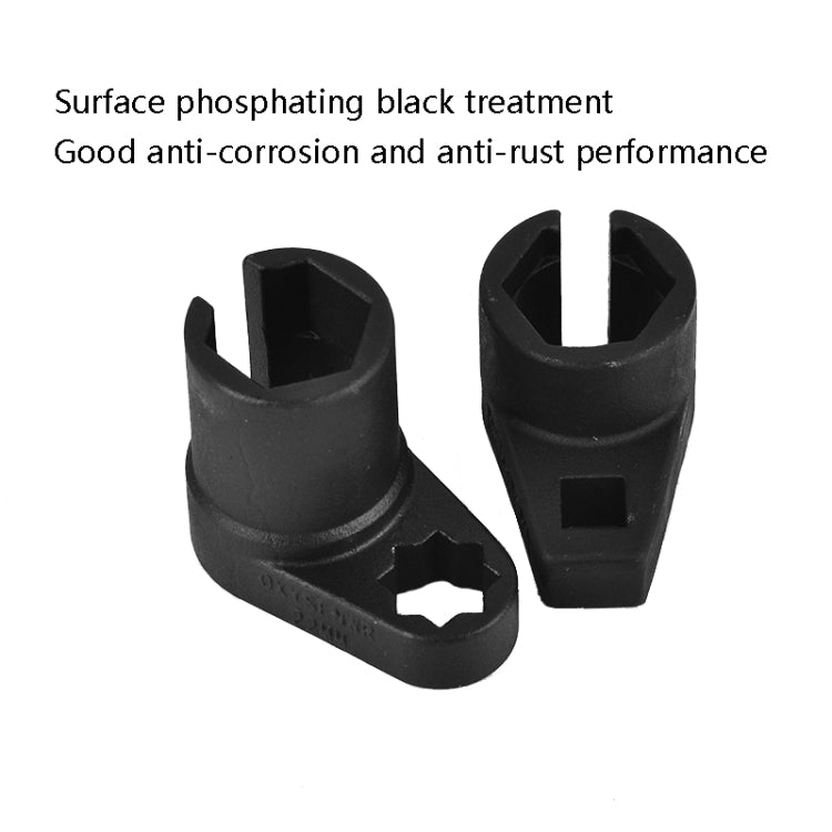 3 In 1 Manganese Steel Chrome-Plated Small Mouth Oxygen-Containing Sensor Disassemble Sleeve - Hand Tool Sets by PMC TechLife | Online Shopping South Africa | PMC TechLife | Buy Now Pay Later Mobicred
