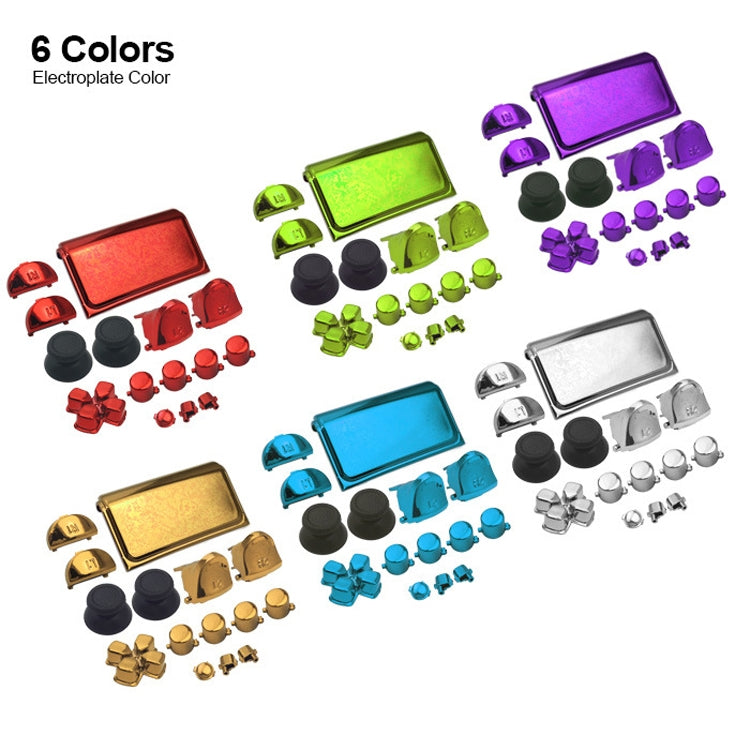 Electroplating Button Set For PS4 Slim(Green) - free shipping - PMC TechLife - Order now!