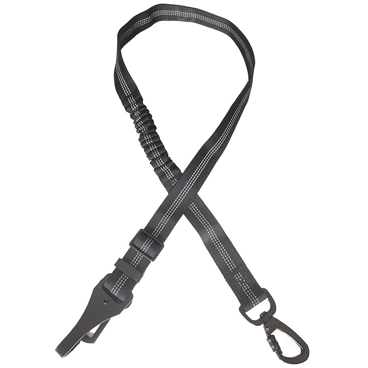 Medium Large Dog Pet Safety Rope Pet Car Seat Belt(Black) - Leashes & Chest Strap by PMC TechLife | Online Shopping South Africa | PMC TechLife