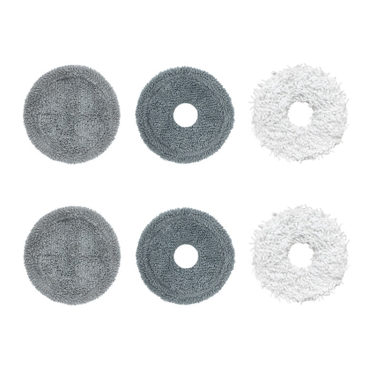 2 PCS Upgrade All Hair  Rag  Accessories For Ecovacs Deebot X1 - For ECOVACS Accessories by PMc TechLife | Online Shopping South Africa | PMc TechLife | Buy Now Pay Later Mobicred
