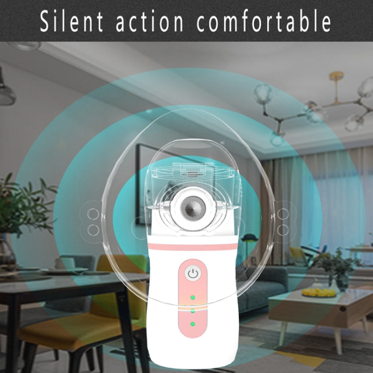 N5S Portable Handheld Micro-Network Atomizer(Pink + Pink) - free shipping - PMC TechLife - Order now!