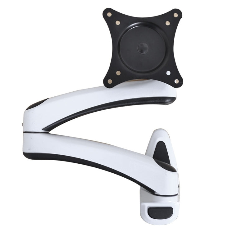 Gibbon Mounts FE112W Wall-Mounted Dual-Section Telescopic Monitor Stand(White) - free shipping - PMC Jewellery - Order now!