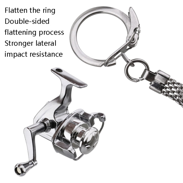 Metal Fishing Wheel Decoration Pendant Mini Wheel Fish Key Chain, Color:  C - Key Rings by PMC TechLife | Online Shopping South Africa | PMC TechLife | Buy Now Pay Later Mobicred