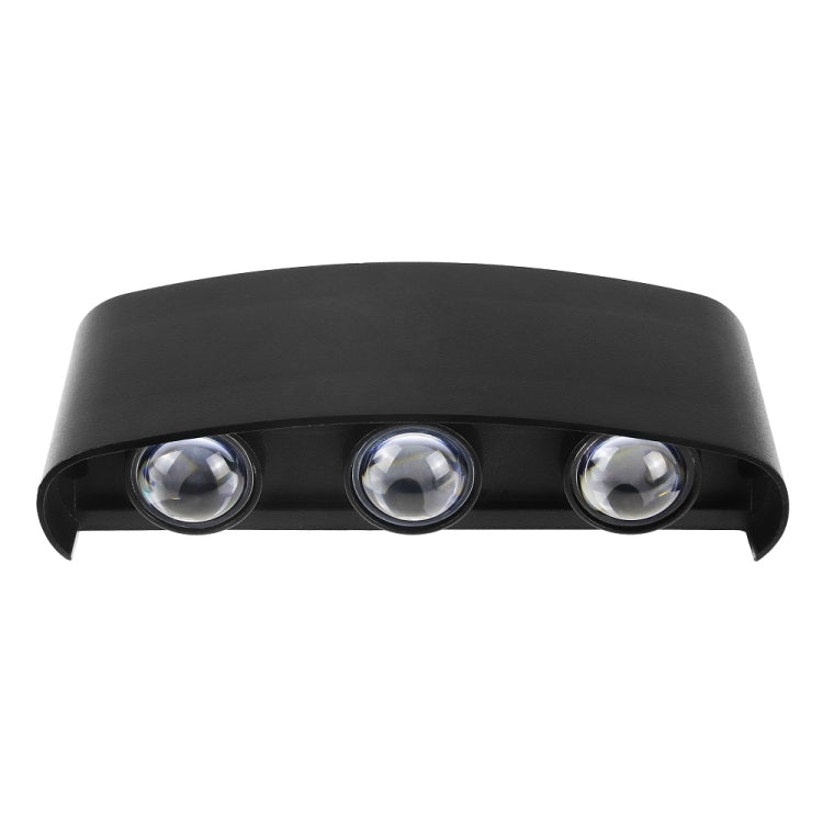 6 LEDs Garden Aluminum Double Head Wall Light(Warm White Light) - Wall Lamps by PMc TechLife | Online Shopping South Africa | PMc TechLife | Buy Now Pay Later Mobicred