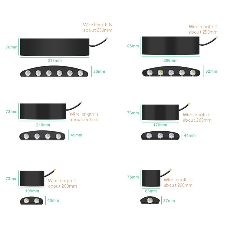 8 LEDs Garden Aluminum Double Head Wall Light(Warm White Light) - free shipping - PMc TechLife - Order now!