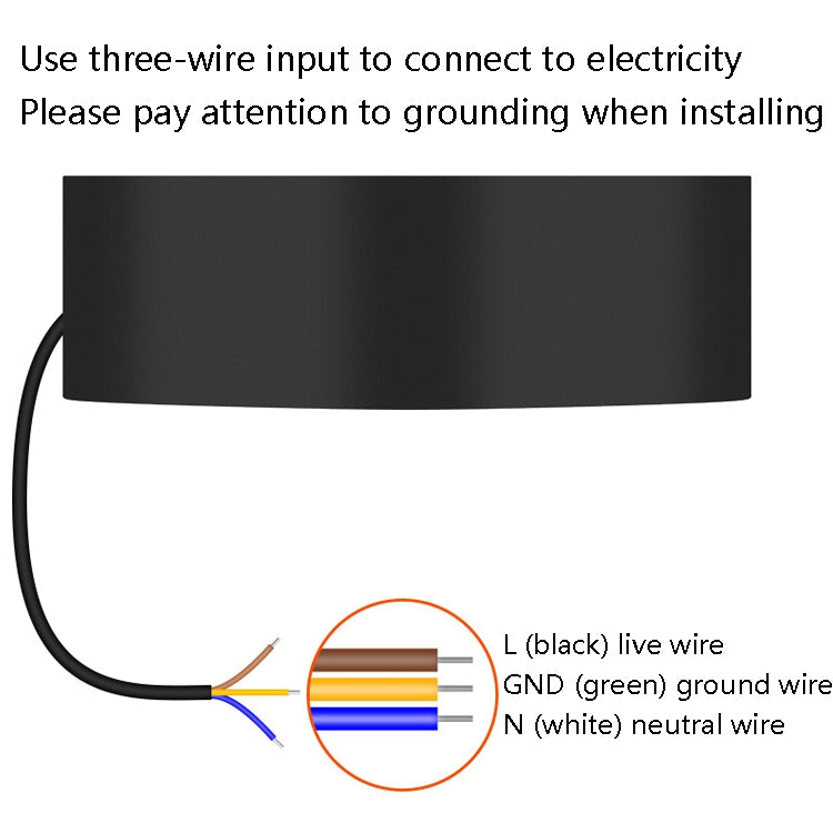12 LEDs Garden Aluminum Double Head Wall Light(Warm White Light) - Wall Lamps by PMc TechLife | Online Shopping South Africa | PMc TechLife | Buy Now Pay Later Mobicred