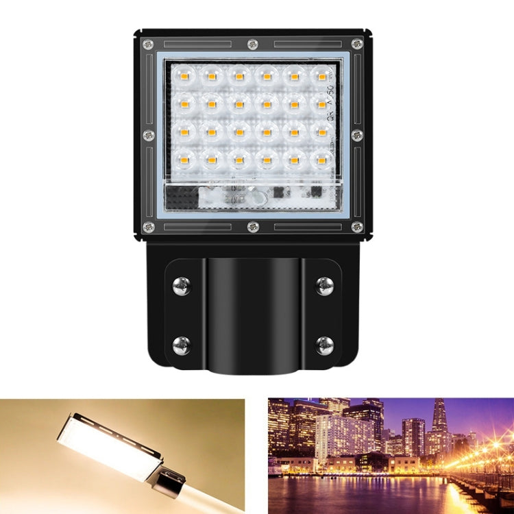 25W LED Waterproof Road Lighting Courtyard Floodlight(Warm White Light) - Street Lights by PMC Jewellery | Online Shopping South Africa | PMC Jewellery | Buy Now Pay Later Mobicred
