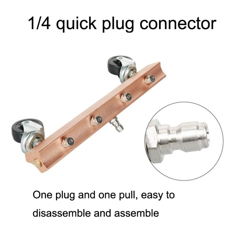 SL-DPP02 High Pressure Cleaning Car Chassis Spray(Rose Gold) - Car Washer & Accessories by PMC TechLife | Online Shopping South Africa | PMC TechLife | Buy Now Pay Later Mobicred