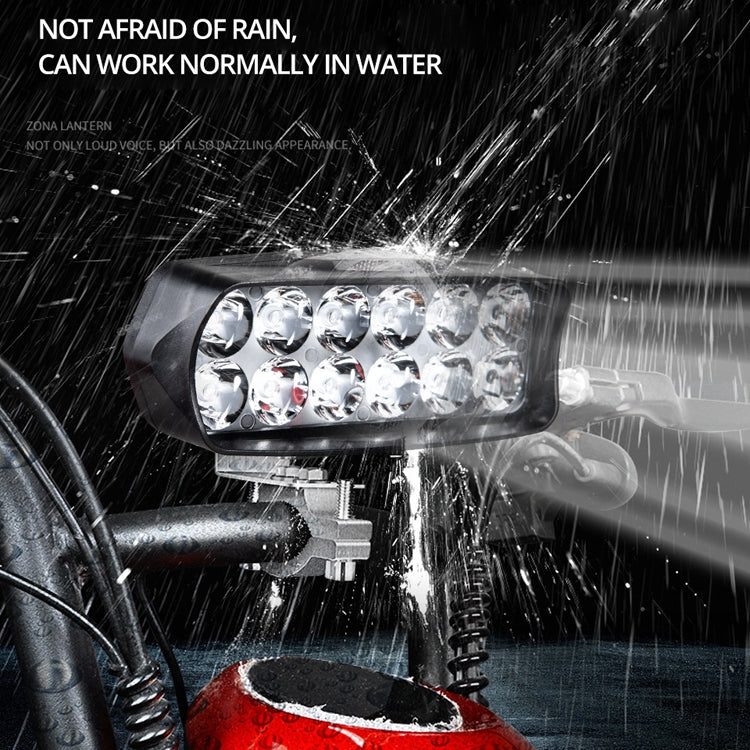 2 PCS MK-265 Motorcycle Character Shooting Light Auxiliary Day Running Light, Style: 12 LEDs - Headlights by PMC Jewellery | Online Shopping South Africa | PMC Jewellery | Buy Now Pay Later Mobicred