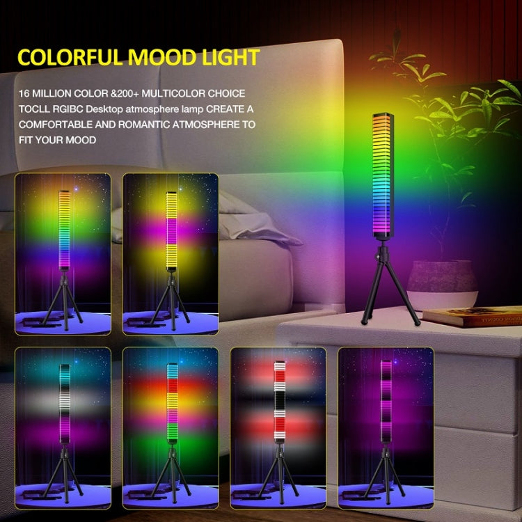 3D Pickup Atmosphere Light Desktop Music Rhythm Lamp, USB Charging - Novelty Lighting by PMC TechLife | Online Shopping South Africa | PMC TechLife | Buy Now Pay Later Mobicred