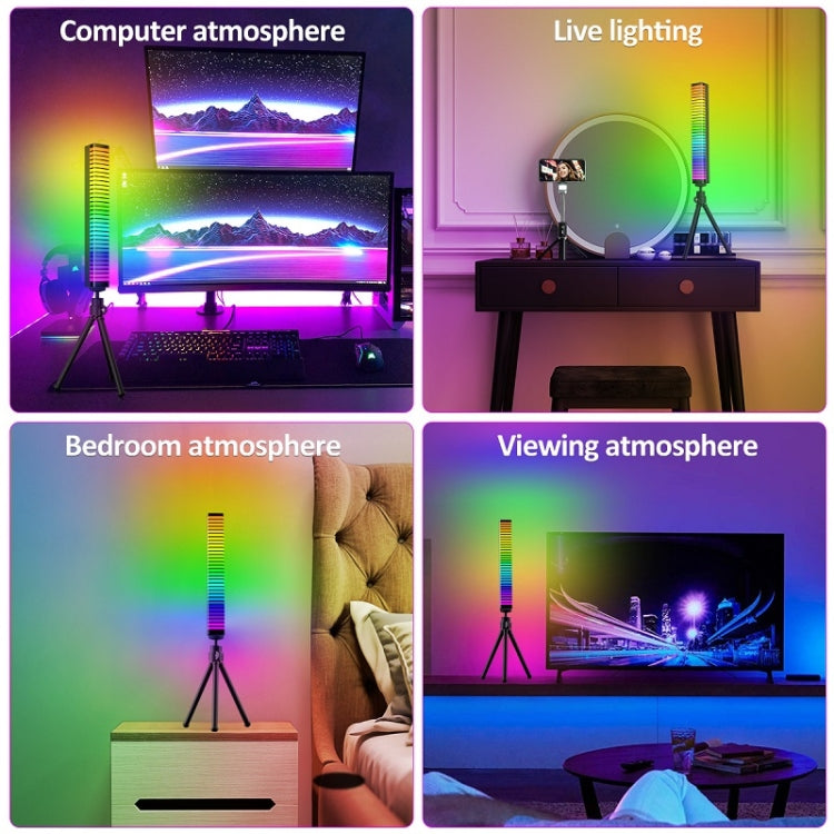 3D Pickup Atmosphere Light Desktop Music Rhythm Lamp, USB Charging - Novelty Lighting by PMC TechLife | Online Shopping South Africa | PMC TechLife | Buy Now Pay Later Mobicred