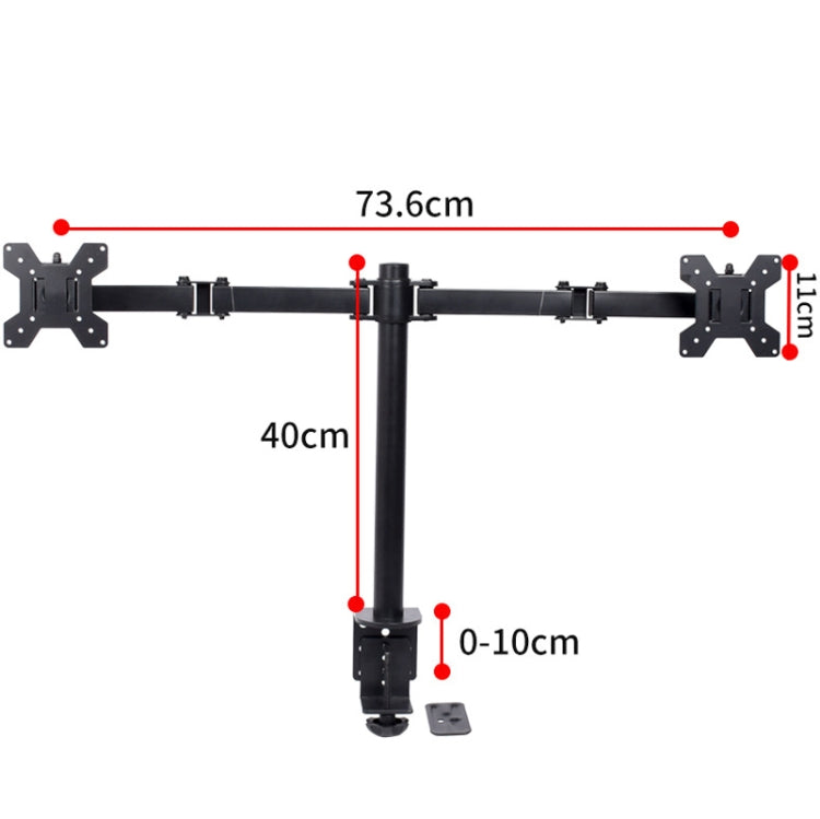 Desktop Lifting Monitor Stand Bracket Double Screen Table Clip - TV Brackets & Mounts by PMC TechLife | Online Shopping South Africa | PMC TechLife | Buy Now Pay Later Mobicred