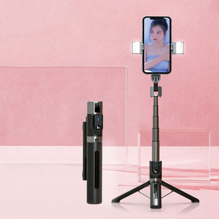 Mobile Phone Tripod Bluetooth Remote Control Live Selfie Stick, Specification: P96D2 Double Light - Selfie Sticks by PMC TechLife | Online Shopping South Africa | PMC TechLife | Buy Now Pay Later Mobicred