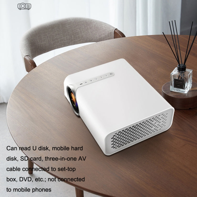 YG530 Home LED Small HD 1080P Projector, Specification: US Plug(White) - LED Projector by PMC TechLife | Online Shopping South Africa | PMC TechLife | Buy Now Pay Later Mobicred