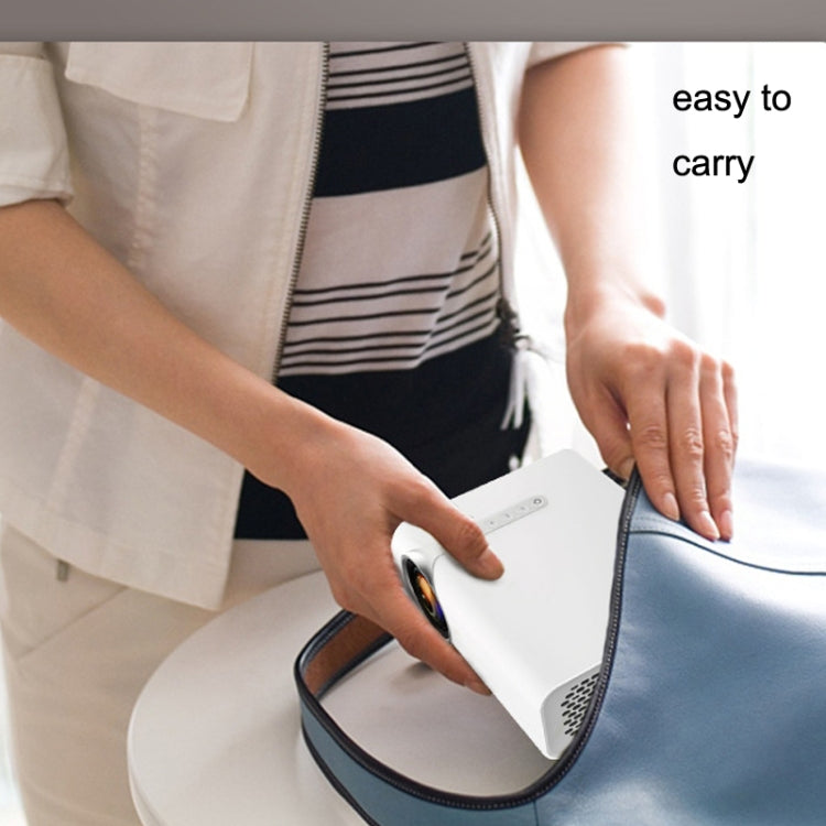 YG530 Home LED Small HD 1080P Projector, Specification: UK Plug(White) - LED Projector by PMC TechLife | Online Shopping South Africa | PMC TechLife | Buy Now Pay Later Mobicred