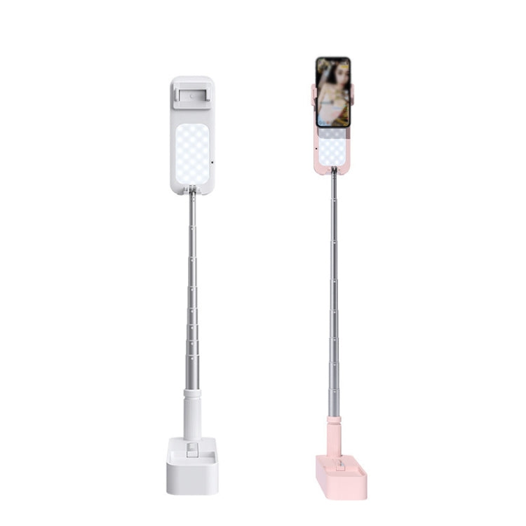 V6 360-Degree Rotating Double-Sided Light-Filling Live Bracket(Pink) - Stand by PMC TechLife | Online Shopping South Africa | PMC TechLife | Buy Now Pay Later Mobicred