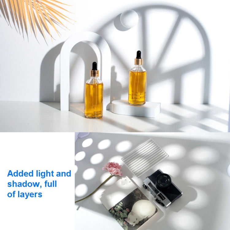 41 x 29cm Background Board Window Pane Light Shadow Plate(Circle) - free shipping - PMC TechLife - Order now!