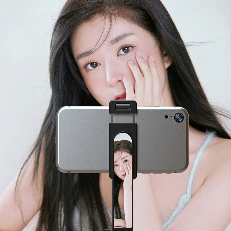 P80 1.33m Integrated Bluetooth Selfie Stick With TIKTOK Remote Control Makeup Mirror - free shipping - PMC TechLife - Order now!