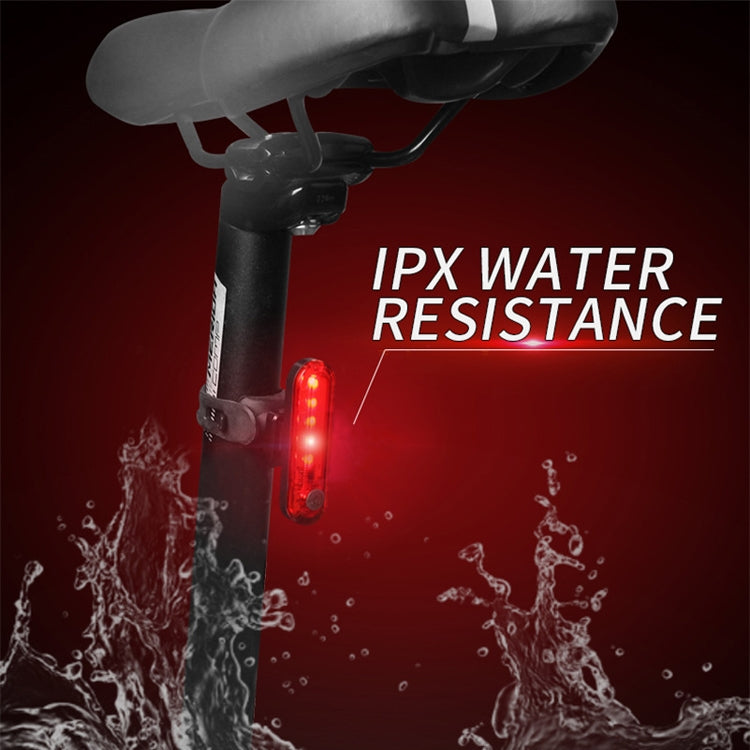 Bicycle Charging Waterproof Warning Light(White) - free shipping - PMC TechLife - Order now!