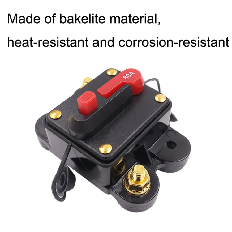 CB2 Car RV Yacht Audio Modification Automatic Circuit Breaker Switch, Specification: 250A - Fuse by PMC TechLife | Online Shopping South Africa | PMC TechLife | Buy Now Pay Later Mobicred