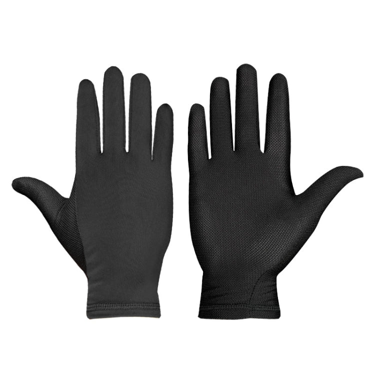 MG1050 Summer Breathable Sweat-Absorbent Silk Cycling Gloves, Size: One Size(Black) - Locomotive Gloves by PMC TechLife | Online Shopping South Africa | PMC TechLife | Buy Now Pay Later Mobicred