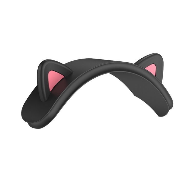Cat-Ear Silicone Beam Cover For AirPods Max(Black) - For AirPods Max by PMC TechLife | Online Shopping South Africa | PMC TechLife