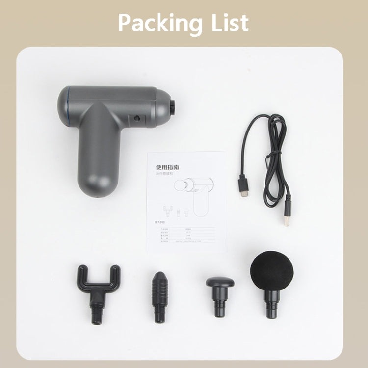 J12A Mini Vibrating Massage Button Type Fascia Gun, Specification: Red - free shipping - PMC TechLife - Order now!