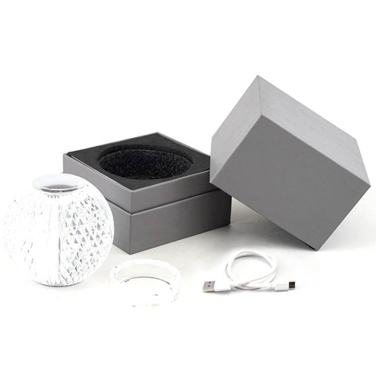 Crystal Ball Small Table Lamp USB Acrylic Night Light, Specification: MT2 80 x 80mm - Bedside Light by PMc TechLife | Online Shopping South Africa | PMc TechLife | Buy Now Pay Later Mobicred