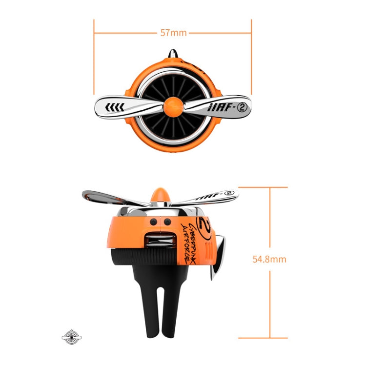 Car Air Conditioner Air Outlet Aromatherapy Small Fan(Black) - Air Freshener by PMC TechLife | Online Shopping South Africa | PMC TechLife | Buy Now Pay Later Mobicred