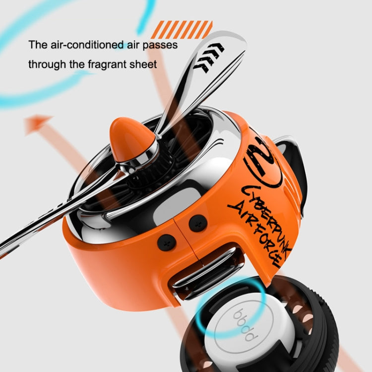 Car Air Conditioner Air Outlet Aromatherapy Small Fan(Black) - Air Freshener by PMC TechLife | Online Shopping South Africa | PMC TechLife | Buy Now Pay Later Mobicred