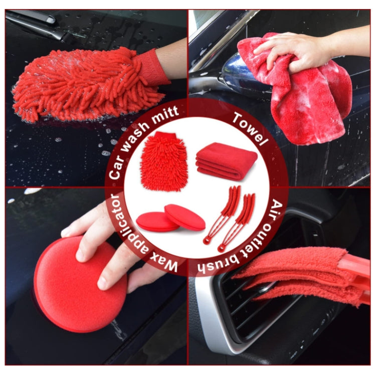 18 PCS / Set Car Wash Cleaning Brush Waterproof Car Wash Gloves - Car washing supplies by PMC TechLife | Online Shopping South Africa | PMC TechLife | Buy Now Pay Later Mobicred