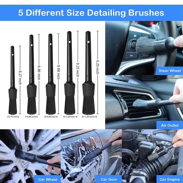 18 PCS / Set Electric Drill Cleaning Brush Water-Proof Gloves - Car washing supplies by PMC TechLife | Online Shopping South Africa | PMC TechLife | Buy Now Pay Later Mobicred