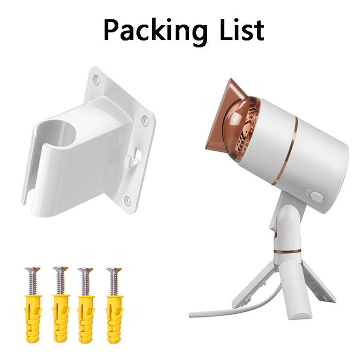 ZMFT-001 Hands-Free Desktop Hair Dryer, Specification: US Plug(White) - free shipping - PMC TechLife - Order now!