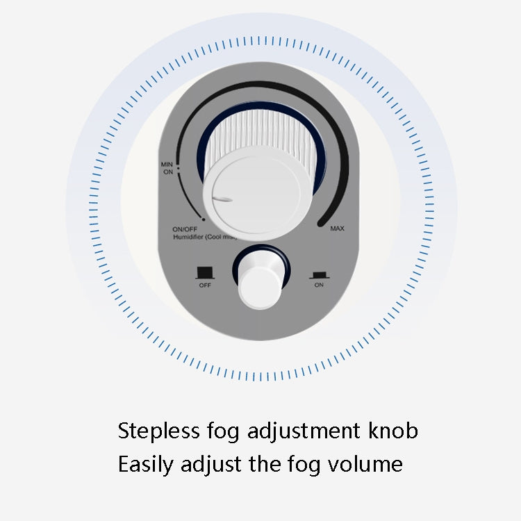 RD110 5L Big Mist Ultrasonic Air Humidifier, US Plug(Negon + Cold Fog) - free shipping - PMC TechLife - Order now!