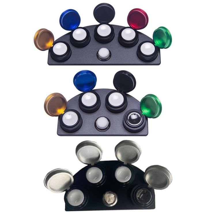 Full Metal Spot Oil Cup Stand  Oiler Watch Repair Tool, Style: Four Oils Cups Colorful - free shipping - PMC TechLife - Order now!