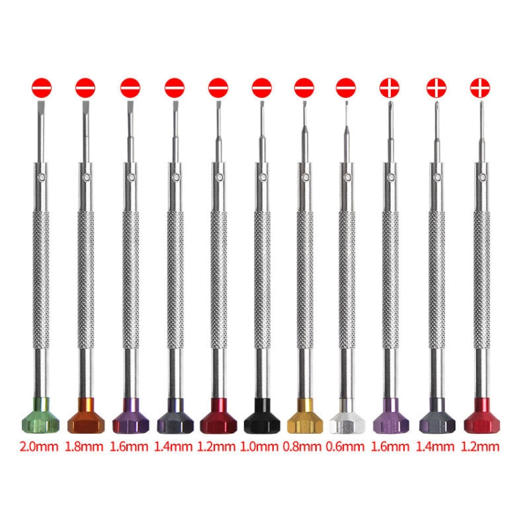 3 PCS LSD5075 Color Screwdriver Watch Repair Tool, Model: 1.2mm Crosshead - free shipping - PMC TechLife - Order now!